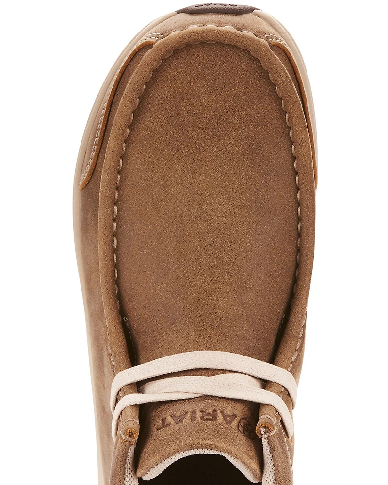 Ariat Women's Spitfire Brown Bomber Boots - Moc Toe