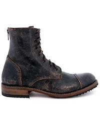 Bed Stu Men's Lux Protege Black Lace-Up Casual Boot - Round Toe