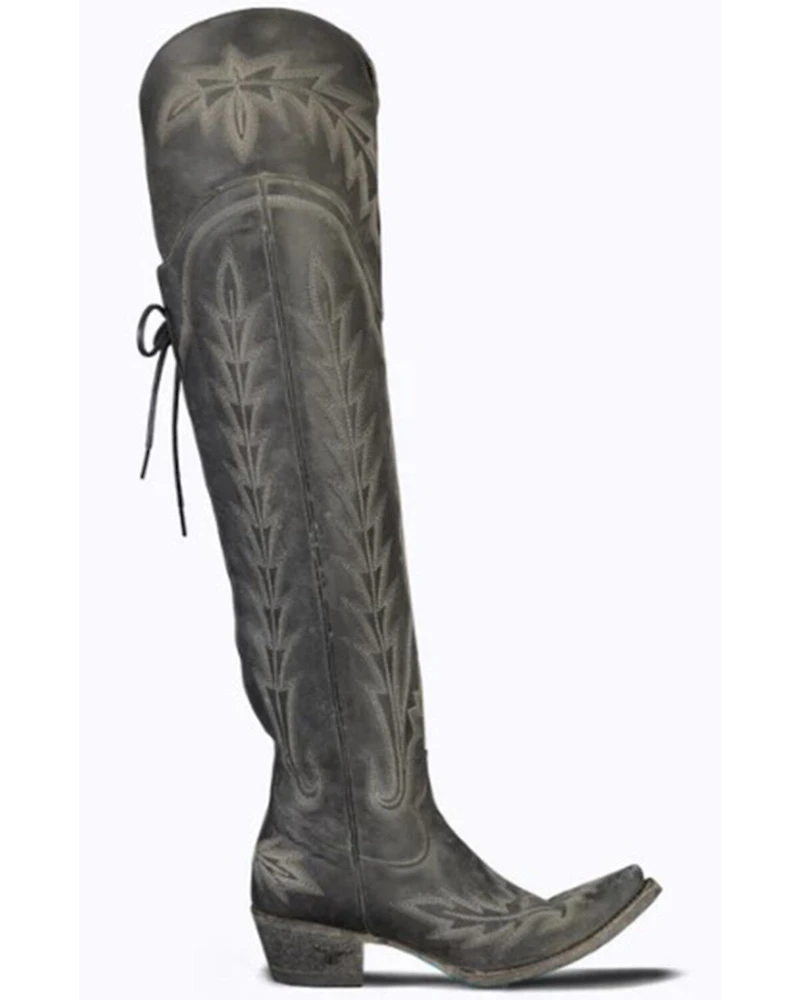 Lane Women's Lexington Leather Tall Western Boots - Snip Toe