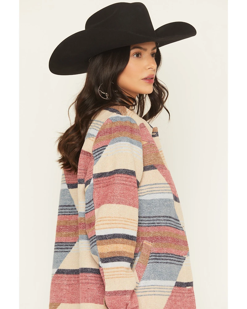 Idyllwind Women's Mistywinds Printed Blanket Shacket