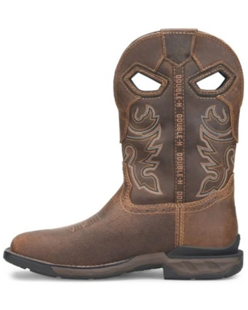 Double H Men's Wilmore Phantom Rider Waterproof Performance Western Boots - Broad Square Toe