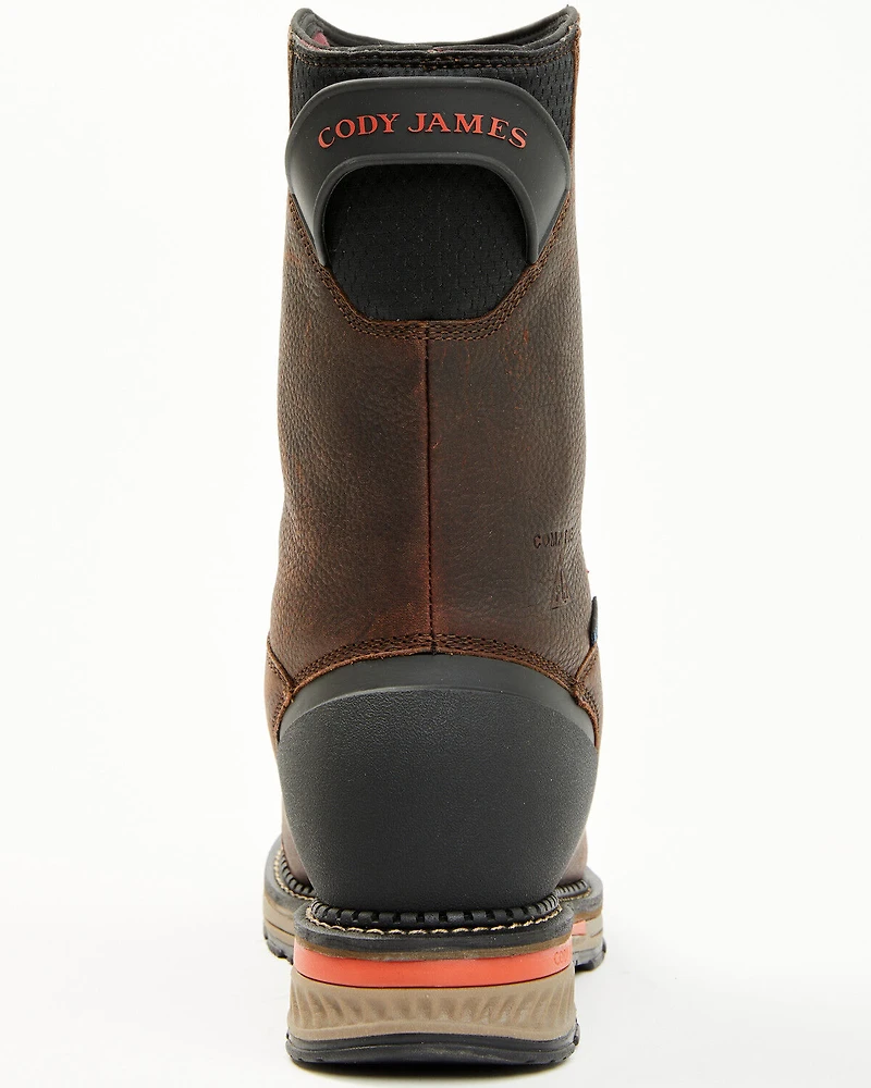 Cody James Men's Pull-On Insulated Work Boots - Composite Toe