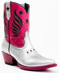 Idyllwind Women's Metallic Star Inlay Roadie Western Booties - Round Toe