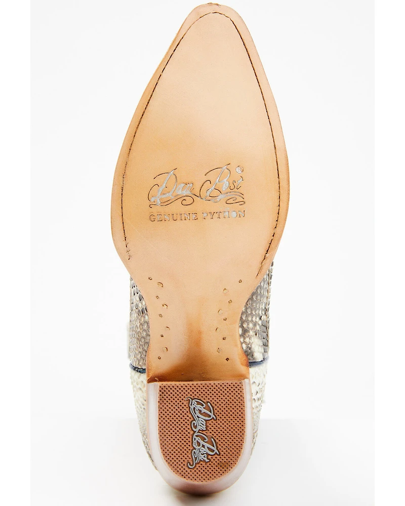 Dan Post Women's Exotic Python Western Boots - Snip Toe