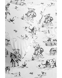 HiEnd Accents 200TC Cotton Ranch Life 4 Piece Sheet Set