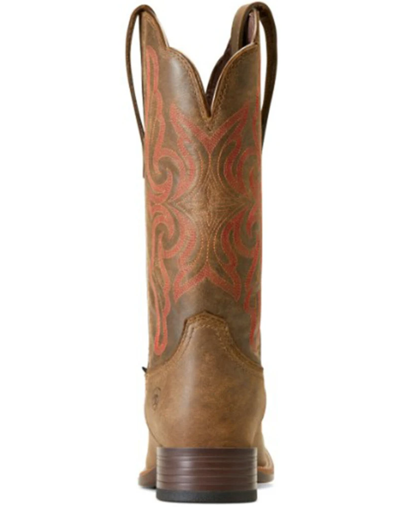 Ariat Women's Primera StretchFit Waterproof Western Performance Boots - Broad Square Toe