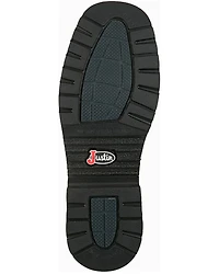 Justin Men's 8" Ames Pull-On Work Boots - Steel Toe