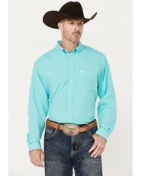 Cinch Men's ARENAFLEX® Solid Long Sleeve Button-Down Western Shirt