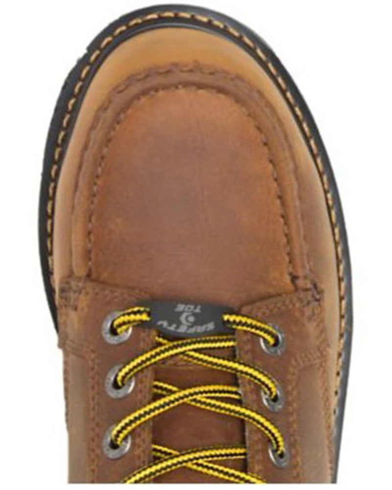 Wolverine Men's Brown Hellcat Lace-Up Work Boots - Composite Toe