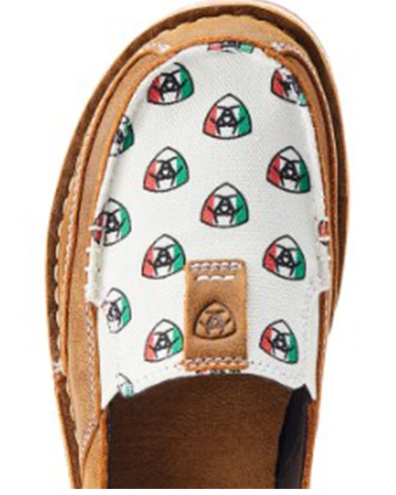 Ariat Women's Mexico Print Cruiser Shoes - Moc Toe