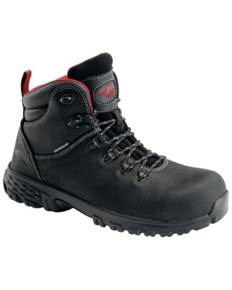 Avenger Men's Flight Mid Lace-Up Work Boots - Alloy Toe