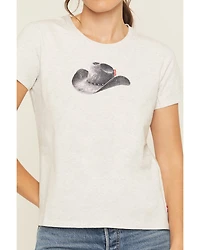 Levi's Women's Cowboy Hat Short Sleeve Graphic Tee