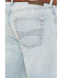Ariat Men's M7 Clive Light Wash High Rise Slim Straight Stretch Denim Jeans