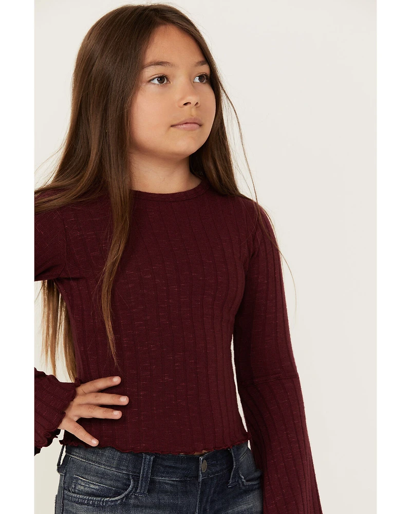Shyanne Girls' Long Sleeve Bell Shirt