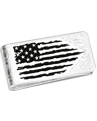 Montana Silversmiths Men's American Flag Money Clip