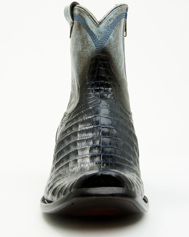 Corral Women's Exotic Caiman Western Boots - Square Toe