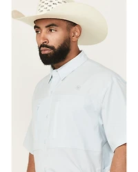 Ariat Men's VenTEK Solid Short Sleeve Button-Down Western Shirt