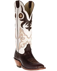 Hondo Boots Men's Spanish Shoulder Western - Broad Square Toe