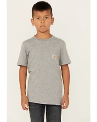 Carhartt Boys' Logo Pocket Short Sleeve T-Shirt