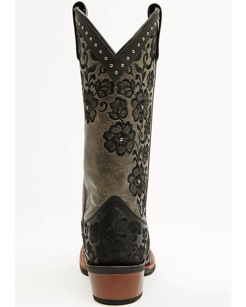 Laredo Women's Flora Western Boots - Broad Square Toe