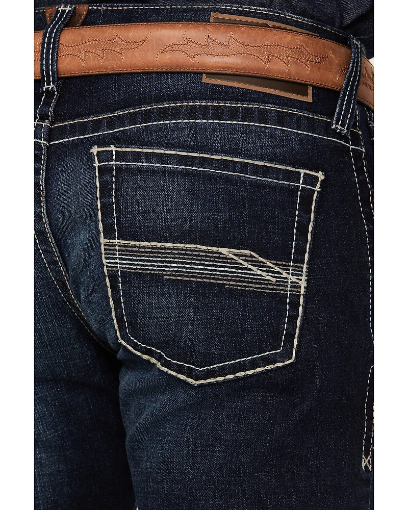 Ariat Men's M8 Ricardo Memphis Dark Wash Modern Slim Stretch Denim Jeans