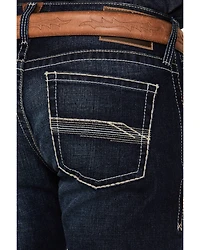 Ariat Men's M8 Ricardo Memphis Dark Wash Modern Slim Stretch Denim Jeans