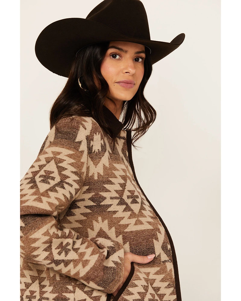 Cripple Creek Women's Southwestern Print Concho Jacket