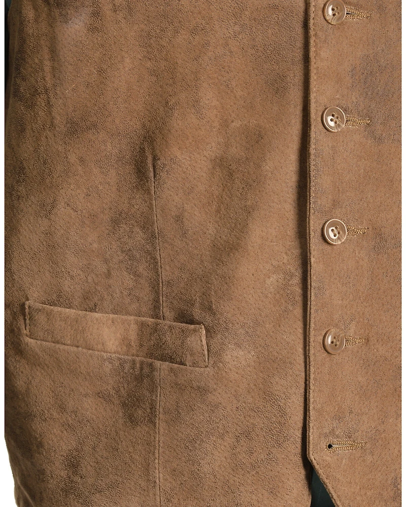 Scully Lamb Leather Western Vest