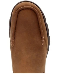 Georgia Boot Men's Athens Superlyte Waterproof Chelsea Work Boots - Moc Toe