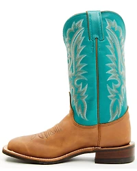 Justin Women's Shay Distressed Performance Western Boots - Broad Square Toe