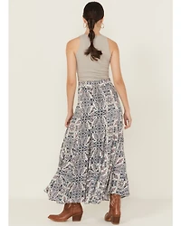 Idyllwind Women's Garrison Printed Maxi Skirt