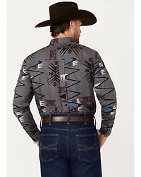 RANK 45® Men's Forkwood Southwestern Print Long Sleeve Button-Down Shirt