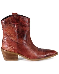 Diba True Women's Rave Lion Western Booties - Snip Toe
