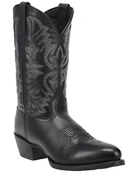 Laredo Men's Embroidered Round Toe Western Boots