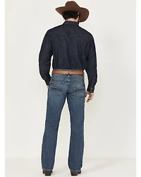 Ariat Men's M4 Andrew Medium Wash Relaxed Bootcut Stretch Denim Jeans