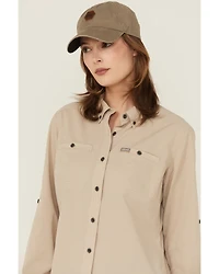 Ariat Women's Rebar Made Tough 360 Long Sleeve Button-Down Work Shirt