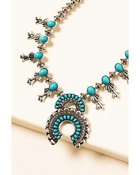Shyanne Women's The Oasis Squash Blossom Necklace