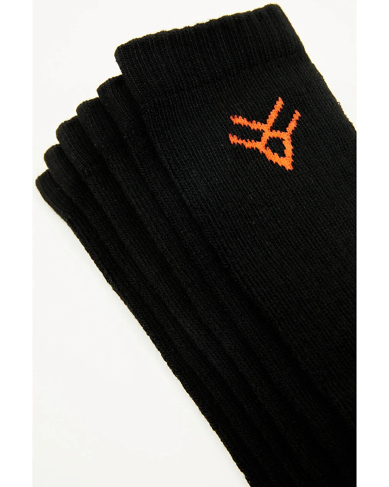Hawx Men's Steel Toe Crew Socks