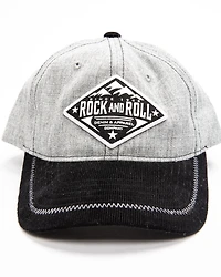 Rock & Roll Cowboy Men's Mountain Logo Patch Cap