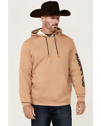 RANK 45® Men's Logo Southwestern Print Hooded Sweatshirt