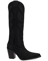 Dingo Women's Evita Tall Suede Western Boots - Snip Toe