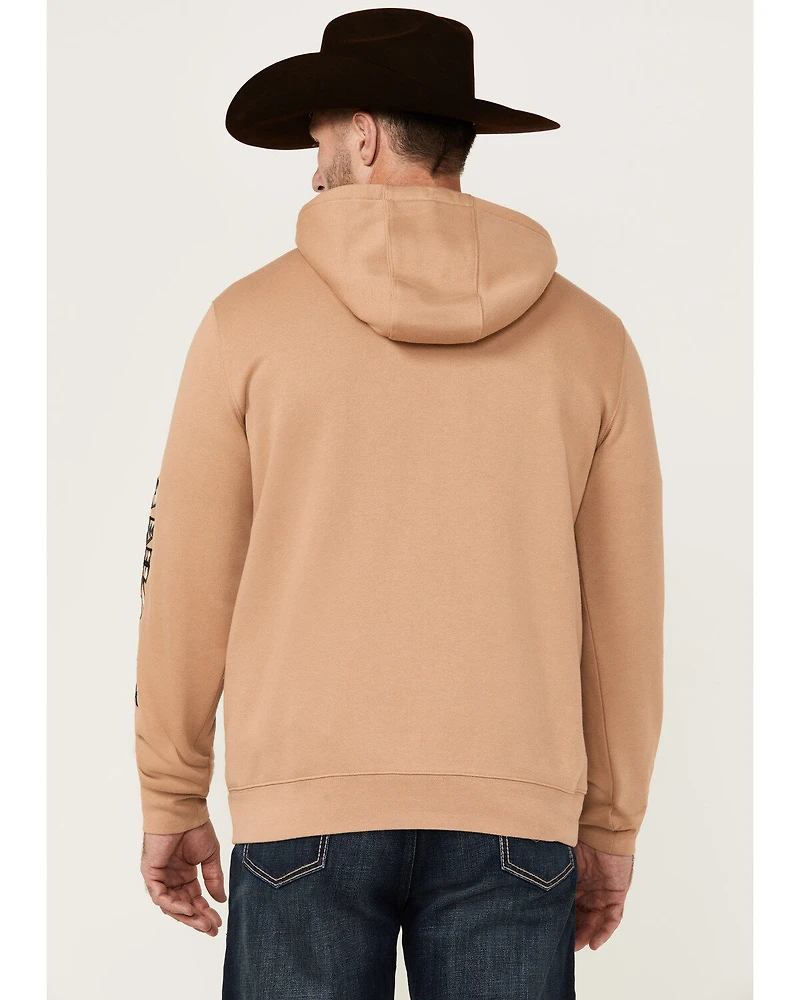 RANK 45® Men's Logo Southwestern Print Hooded Sweatshirt