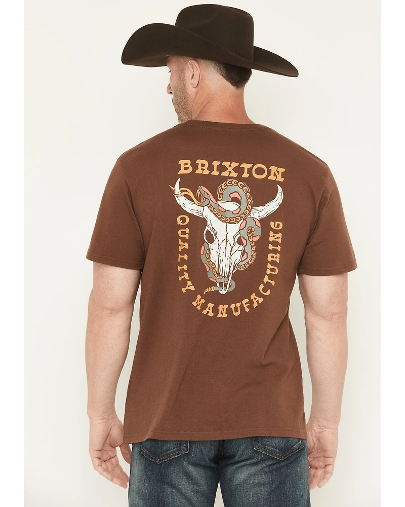 Brixton Men's Boot Barn Exclusive Durango Short Sleeve Graphic T-Shirt