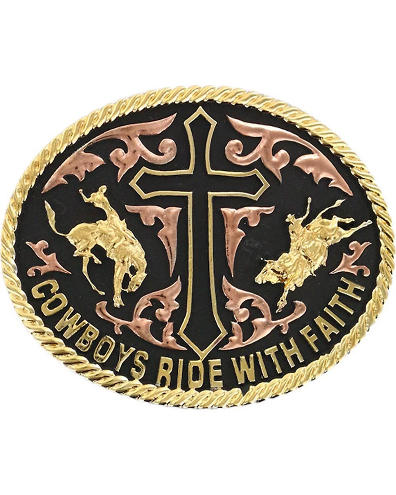 Cody James Men's Ride with Faith Belt Buckle