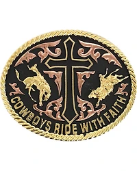 Cody James Men's Ride with Faith Belt Buckle