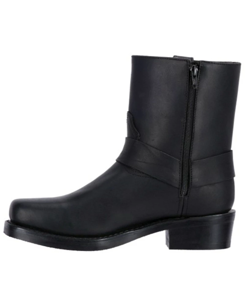 Dingo Rev Up Zipper Motorcycle Boots - Square Toe