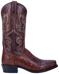 Dan Post Men's Bayou Exotic Caiman Western Boots - Square Toe