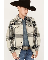 Cody James Boys' Long Sleeve Button-Down Flannel Shirt