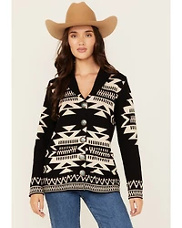Cotton & Rye Women's Southwestern Print Cardigan