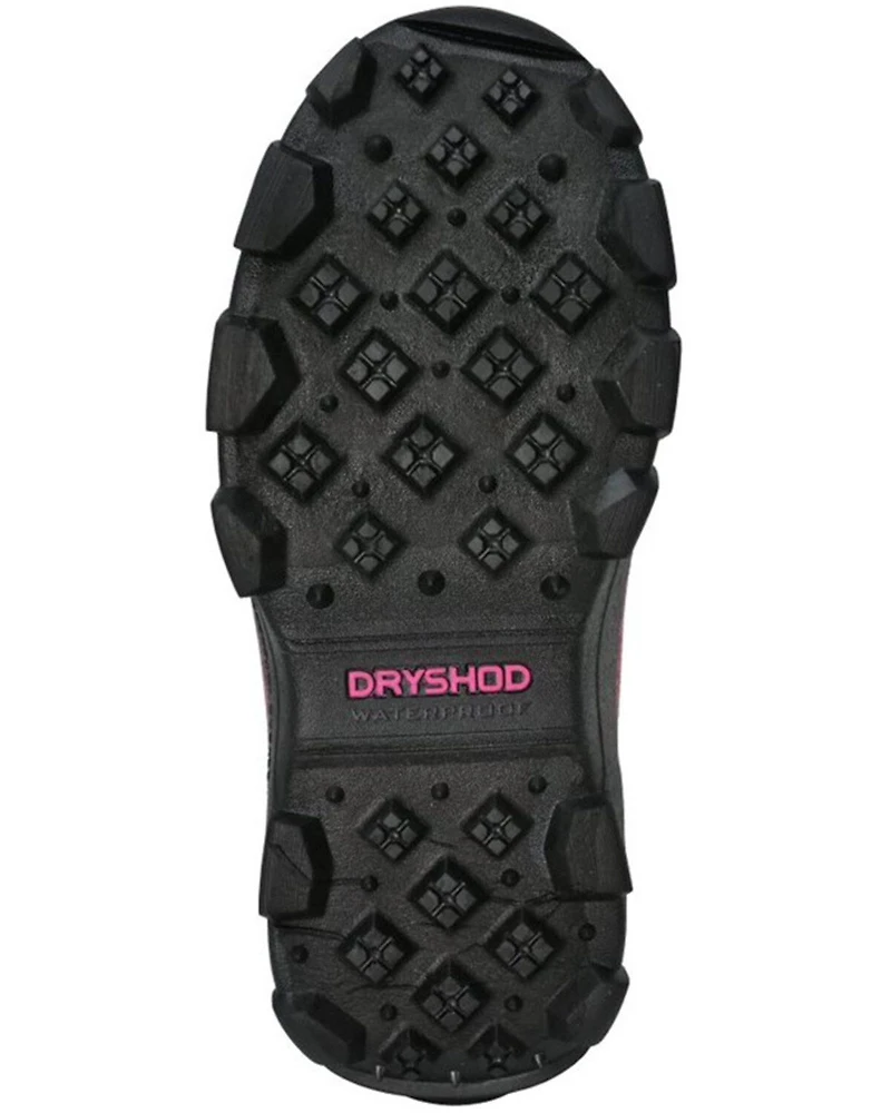Dryshod Women's Pink Mid Arctic Storm Work Boots